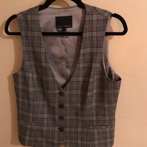 Banana Republic plaid vest